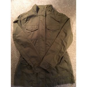 Banana Republic Military Patch Jacket Spring 2015